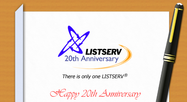 LISTSERV 20th Anniversary
