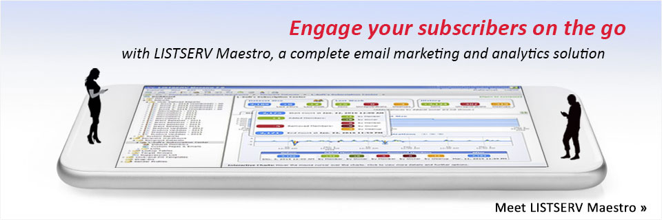 LISTSERV Maestro Email Markering Software LISTSERV Maestro Email Markering Software