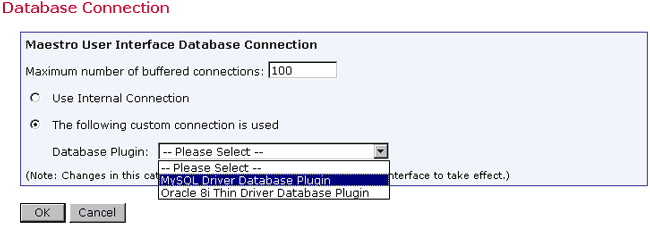database connection