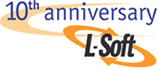 L-Soft celebrates 10th anniversary