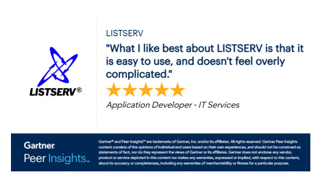 LISTSERV Ease of Use