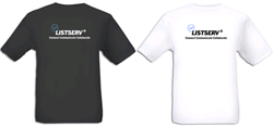 Exclusive LISTSERV T-Shirt