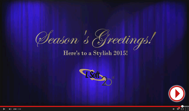 Season's Greetings: Here's to a Stylish 2015
