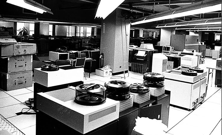 A Computer Room from the Early 1980s