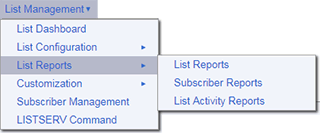 List Management Options